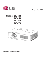 LG BD470 Manual de usuario