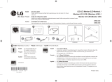 LG 34WL500-B Guía de instalación