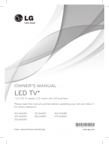 LG 42LA6600 Manual de usuario