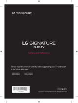 LG OLED65W9PSA Manual de usuario