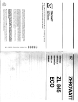Zerowatt LSZL845ECO/1 Manual de usuario