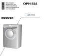 Hoover OPH 814/2-86S Waschmaschine Manual de usuario