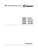 Candy CDPA 7512X-12 Manual de usuario