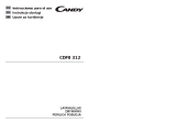 Candy CDF8 312 - S Manual de usuario