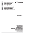 Candy CDI 2515-02 Manual de usuario