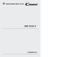Candy CDF3154XIDE Manual de usuario