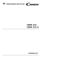 Candy CDF8 315X-12 Manual de usuario