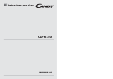 Candy CDF6150CORTE Manual de usuario