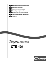 Candy LB CTE 101 SY Manual de usuario