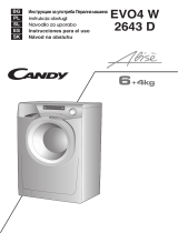 Candy EVO4W 2643D-S Manual de usuario