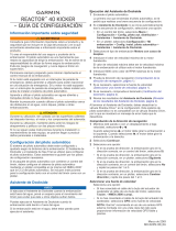 Garmin Autopilot za manje vanbrodske motore - Reactor 40 El manual del propietario