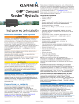 Garmin GHP Compact Reactor Hydraulic -automaattiohjauksen aloituspaketti Guía de instalación