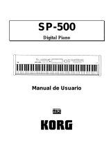 Korg SP-500 El manual del propietario