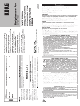 Korg Sledgehammer Pro El manual del propietario