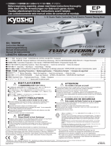 Kyosho EP TWIN STORM 800 VE El manual del propietario