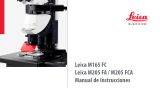 Leica M165 FC Manual de usuario