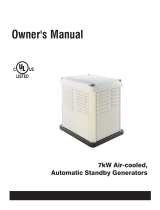 Generac 7 kW 005837R0 Manual de usuario