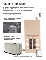 Generac 8 kW 0058821 Manual de usuario