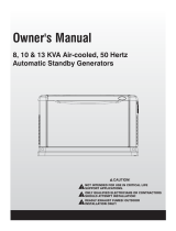 Generac 8 kVA 0059141 Manual de usuario