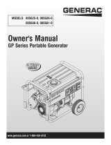 Generac GP7000 005625R0 Manual de usuario