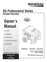 Generac XG7000E 0058450 Manual de usuario