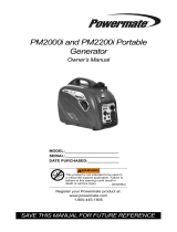 Generac PM2000 PM0152000R Manual de usuario