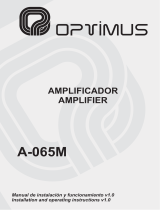 Optimus A-065M Manual de usuario