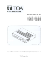 TOA A-2060 CE Manual de usuario