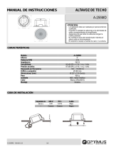 Optimus A-255MD Manual de usuario