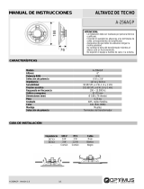Optimus A-256AGP Manual de usuario