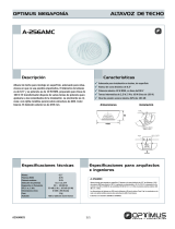 Optimus A-256AMC Ficha de datos