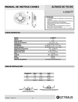 Optimus A-256ATP Manual de usuario