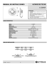 Optimus A-256MBP Manual de usuario
