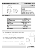 Optimus A-256MHQ Manual de usuario