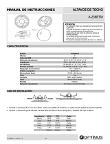 Optimus A-258BTM Manual de usuario