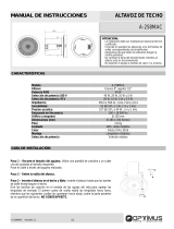 Optimus A-258MAC Manual de usuario