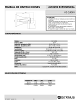 Optimus AC-530VA Manual de usuario