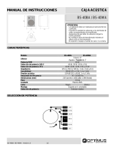 Optimus BS-40WA Manual de usuario