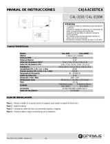 Optimus CAL-3150 Manual de usuario
