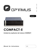 Optimus COMPACT-E Manual de usuario