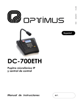 Optimus DC-700ETH Manual de usuario