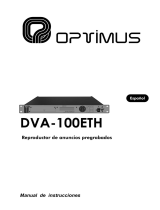 Optimus DVA-100ETH Manual de usuario