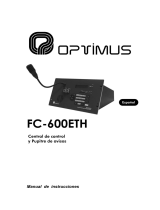 Optimus FC-600ETH Manual de usuario