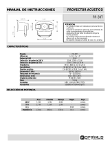 Optimus FR-30T Manual de usuario