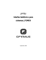 Optimus JF-TLI Manual de usuario