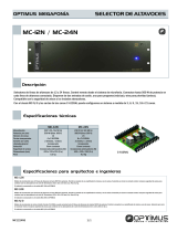 Optimus MC-N/0 Ficha de datos