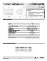 Optimus SP-12AV Manual de usuario