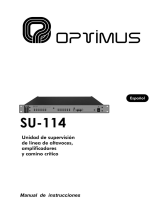 Optimus SU-114 Manual de usuario
