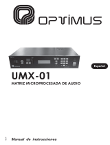 Optimus UMX-02/0 Manual de usuario