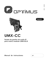Optimus UMX-CC Manual de usuario